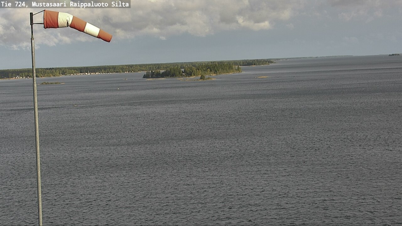 Weather Camera Image Road 724 Mustasaari, Raippaluoto, bridge, Mustasaari, Pohjanmaa