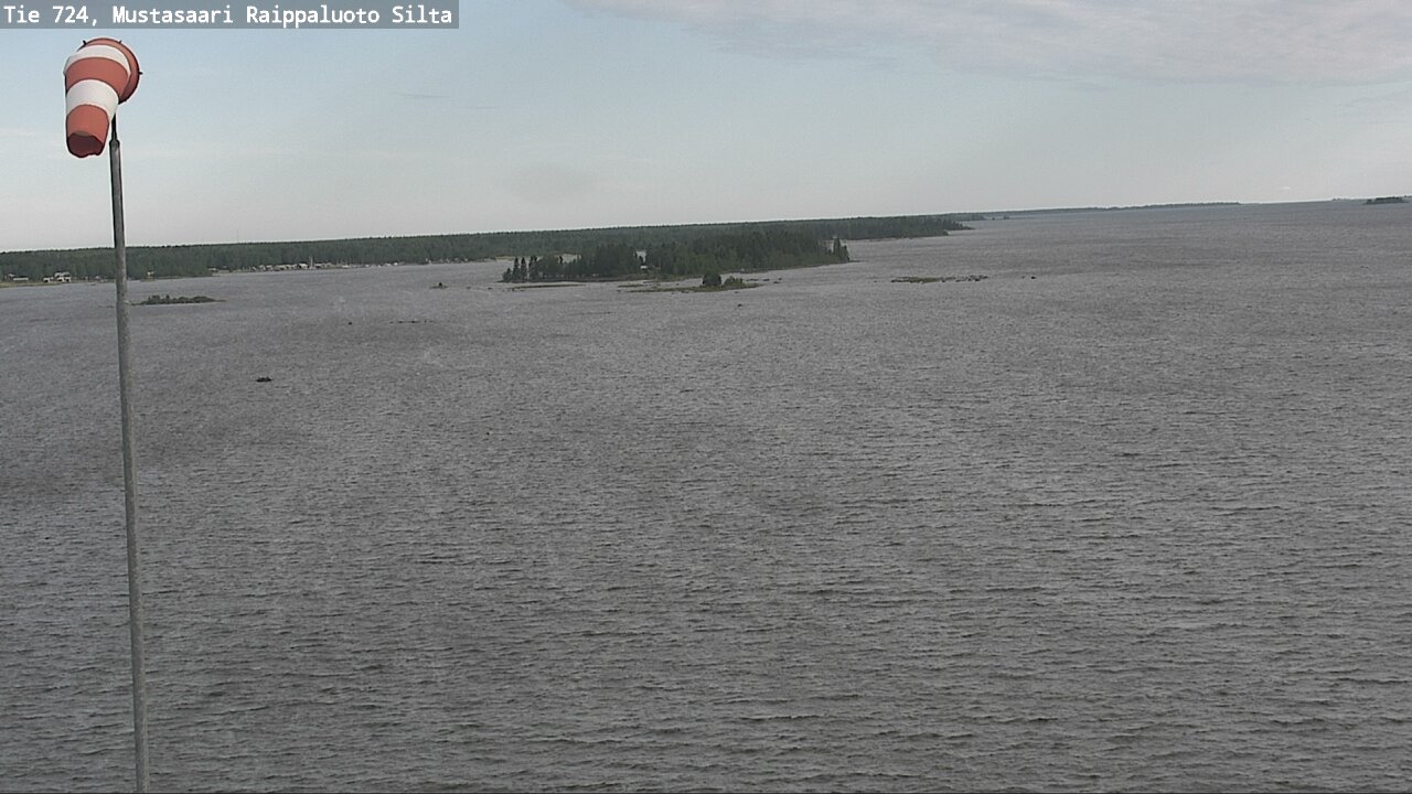Weather Camera Image Road 724 Mustasaari, Raippaluoto, bridge, Mustasaari, Pohjanmaa