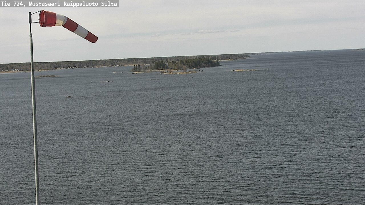Weather Camera Image Väg 724 Korsholm, Replot, bro, Mustasaari, Pohjanmaa