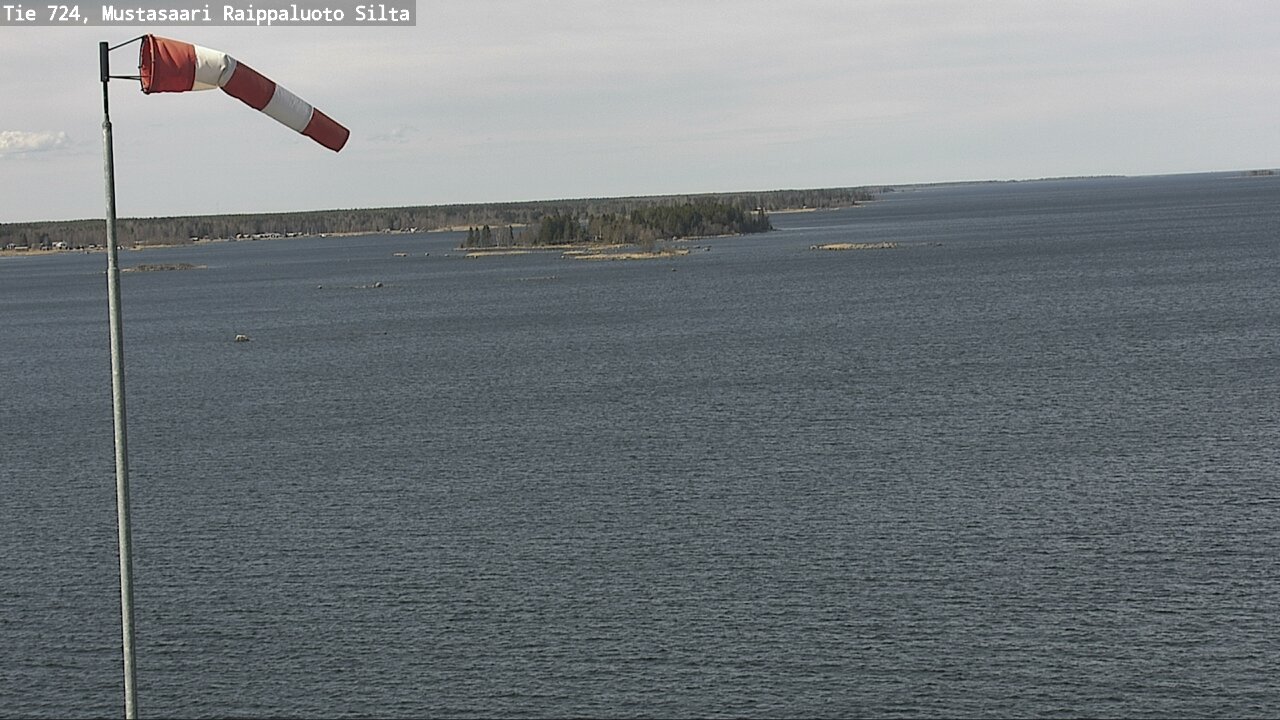 Weather Camera Image Väg 724 Korsholm, Replot, bro, Mustasaari, Pohjanmaa