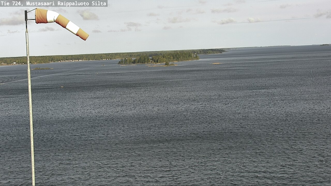 Weather Camera Image Väg 724 Korsholm, Replot, bro, Mustasaari, Pohjanmaa