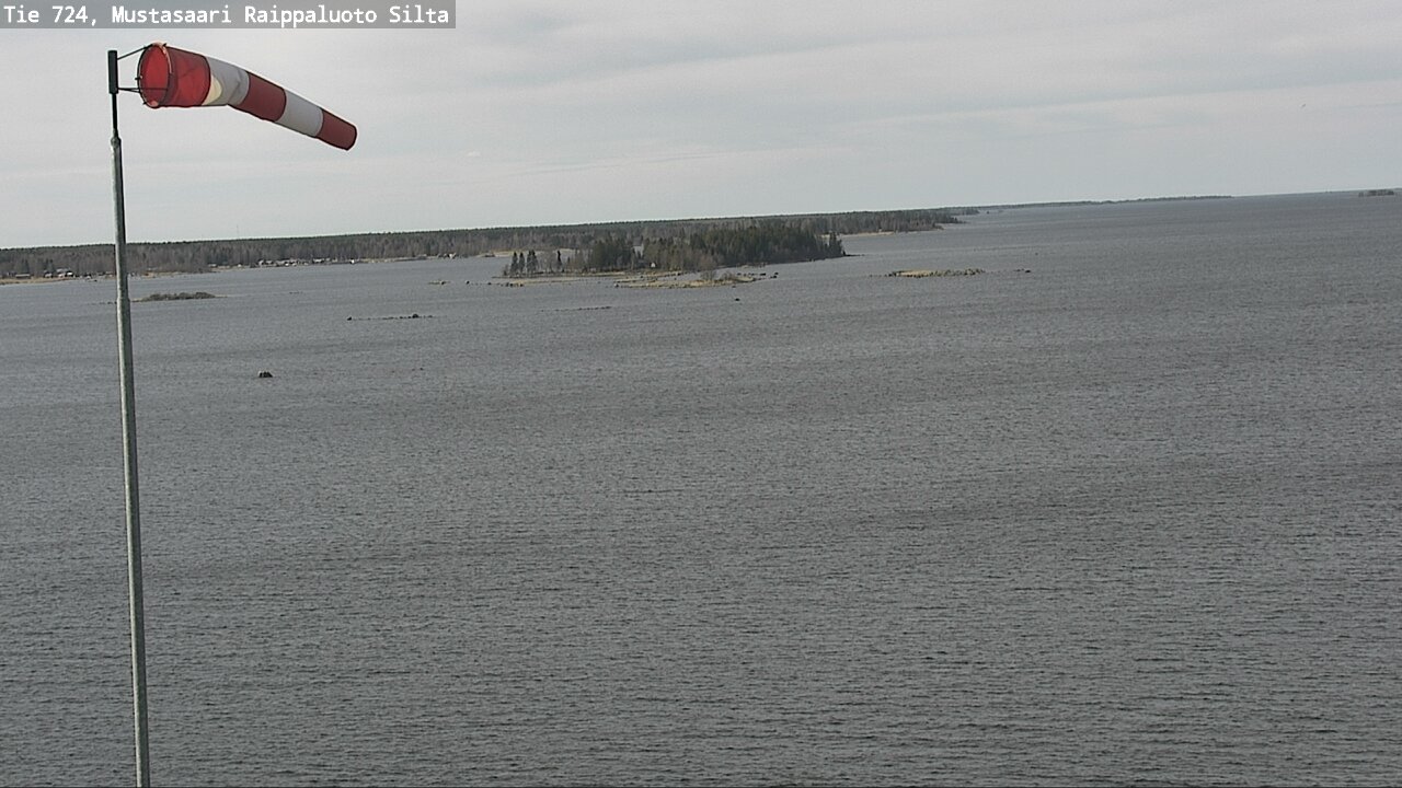 Weather Camera Image Väg 724 Korsholm, Replot, bro, Mustasaari, Pohjanmaa