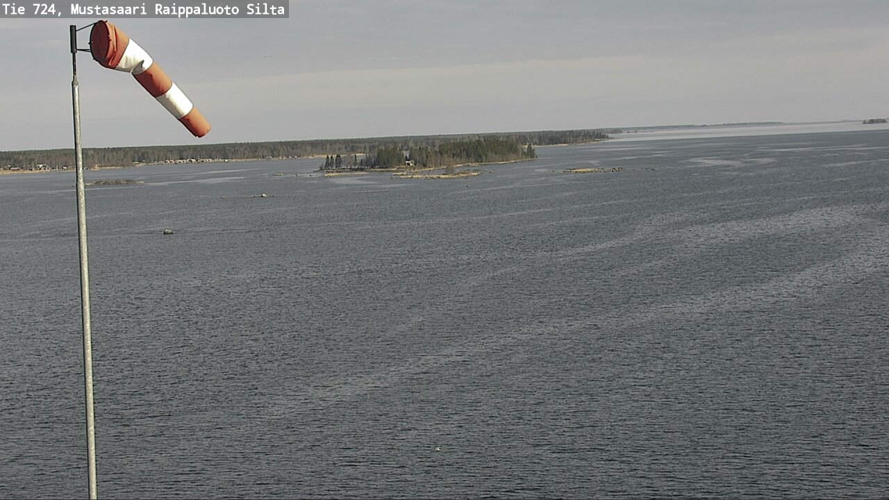 Weather Camera Image Road 724 Mustasaari, Raippaluoto, bridge, Mustasaari, Pohjanmaa