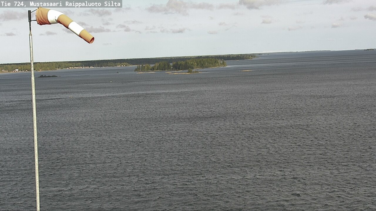 Weather Camera Image Väg 724 Korsholm, Replot, bro, Mustasaari, Pohjanmaa