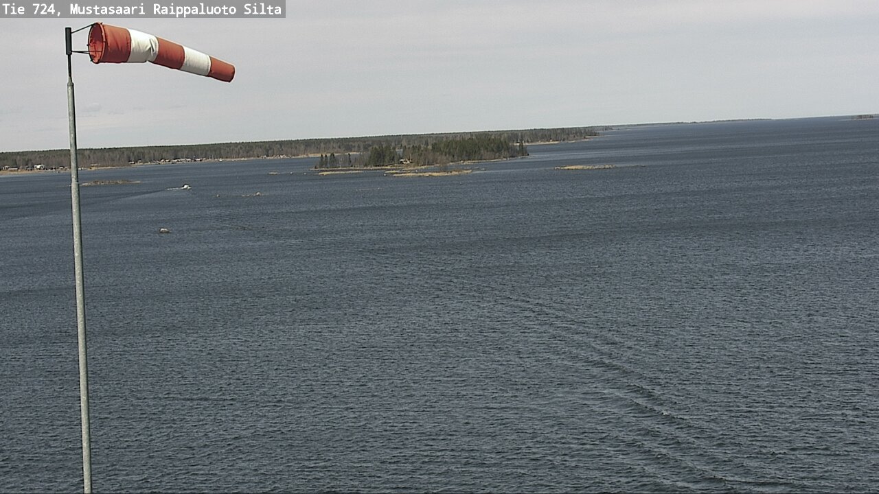 Weather Camera Image Väg 724 Korsholm, Replot, bro, Mustasaari, Pohjanmaa