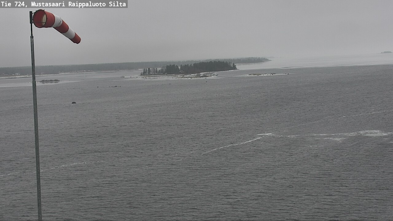 Weather Camera Image Road 724 Mustasaari, Raippaluoto, bridge, Mustasaari, Pohjanmaa