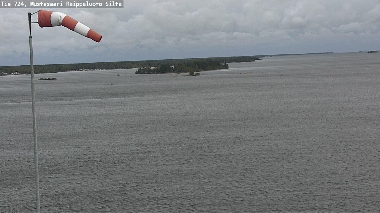 Weather Camera Image Road 724 Mustasaari, Raippaluoto, bridge, Mustasaari, Pohjanmaa