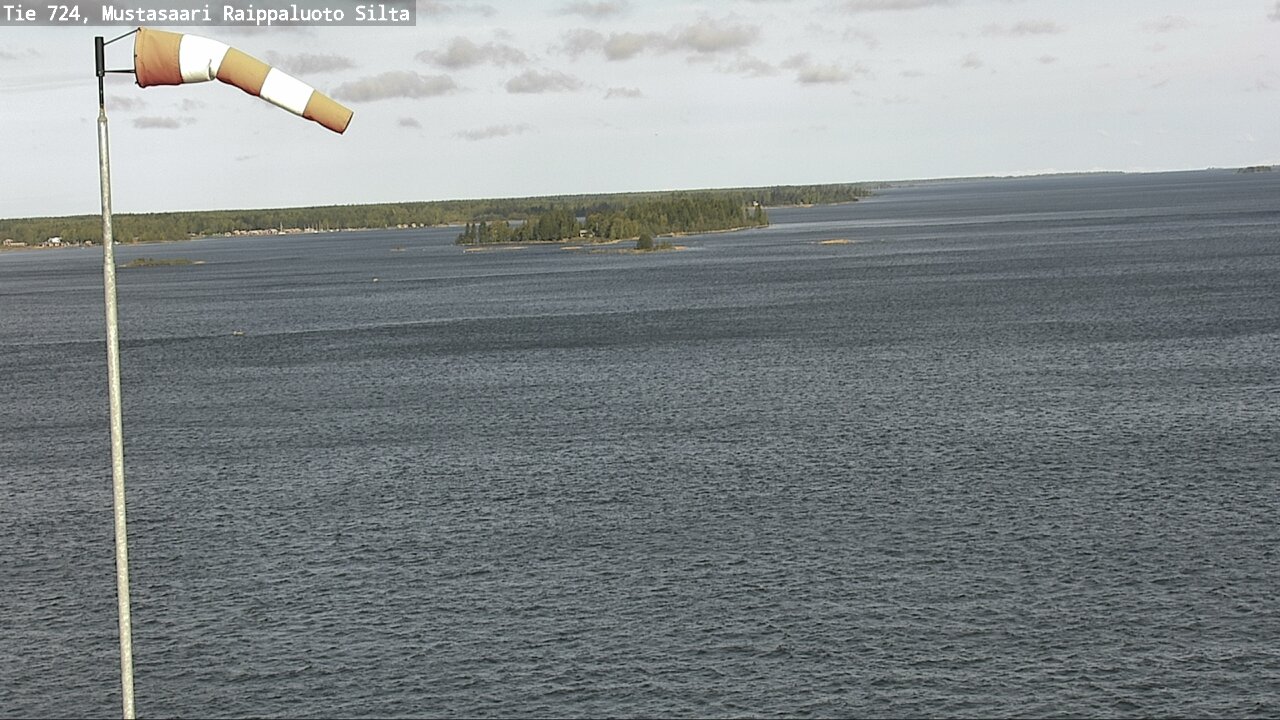 Weather Camera Image Väg 724 Korsholm, Replot, bro, Mustasaari, Pohjanmaa
