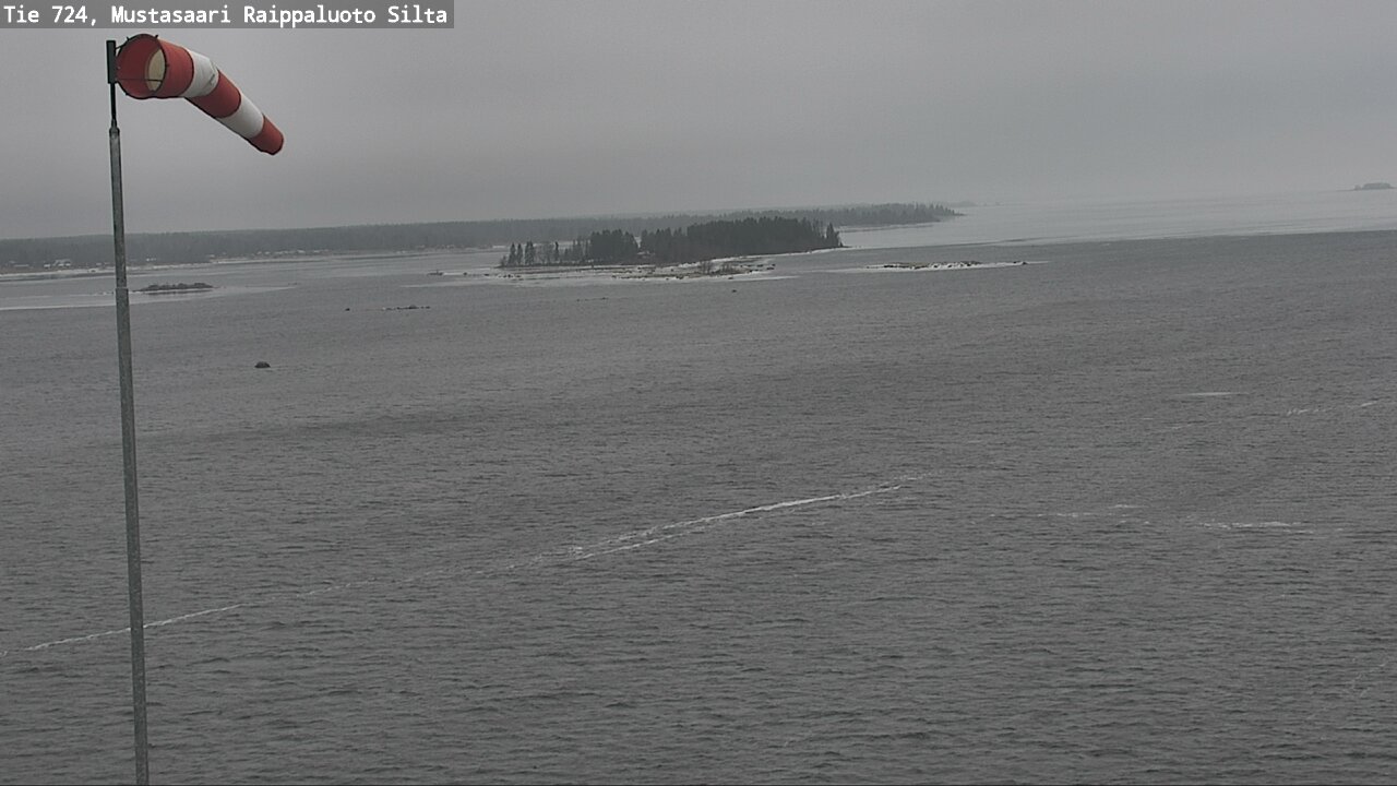 Weather Camera Image Road 724 Mustasaari, Raippaluoto, bridge, Mustasaari, Pohjanmaa
