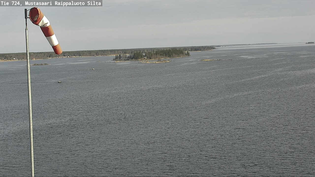 Weather Camera Image Road 724 Mustasaari, Raippaluoto, bridge, Mustasaari, Pohjanmaa