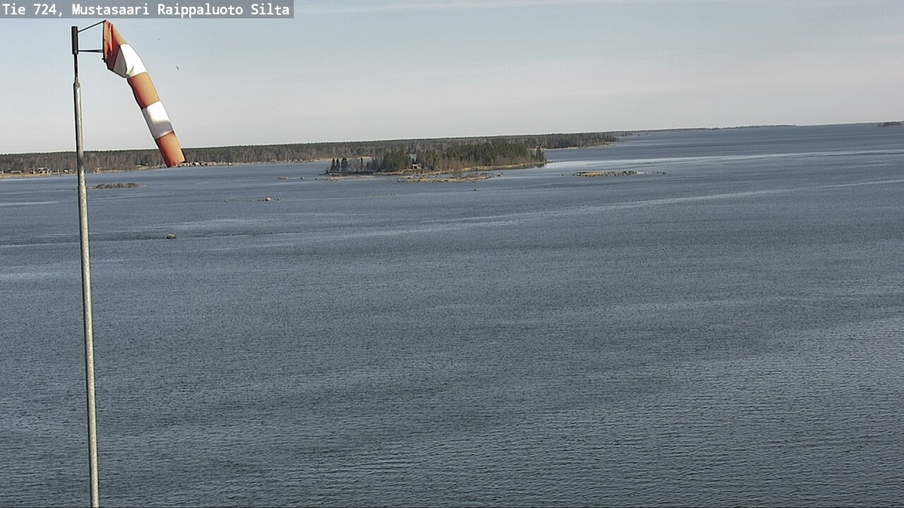 Weather Camera Image Väg 724 Korsholm, Replot, bro, Mustasaari, Pohjanmaa