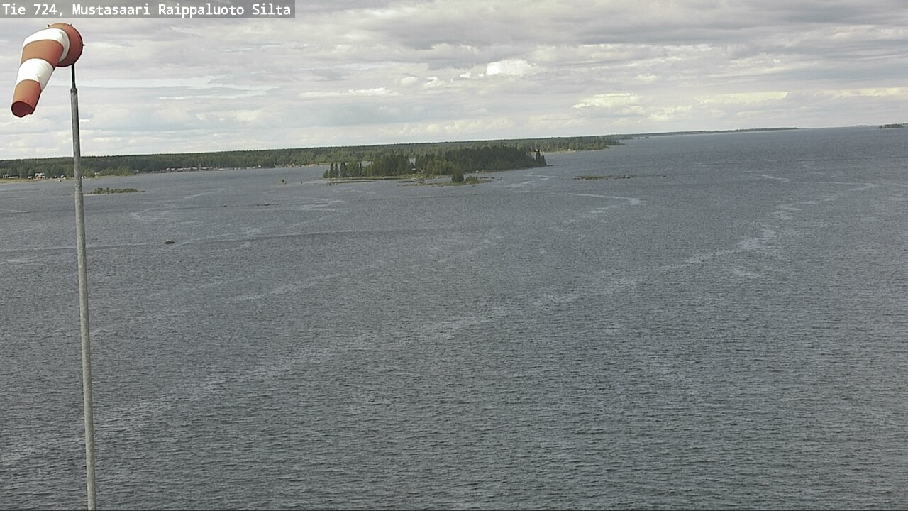 Weather Camera Image Väg 724 Korsholm, Replot, bro, Mustasaari, Pohjanmaa