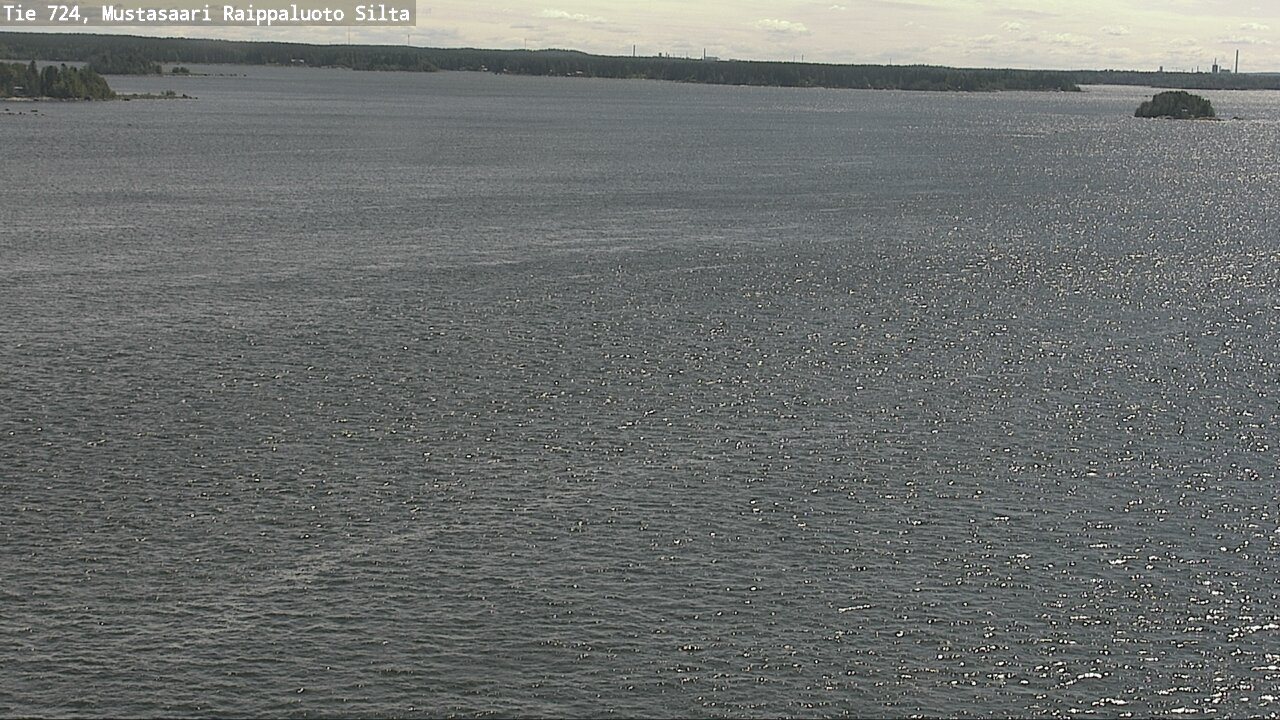 Weather Camera Image Väg 724 Korsholm, Replot, bro, Mustasaari, Pohjanmaa