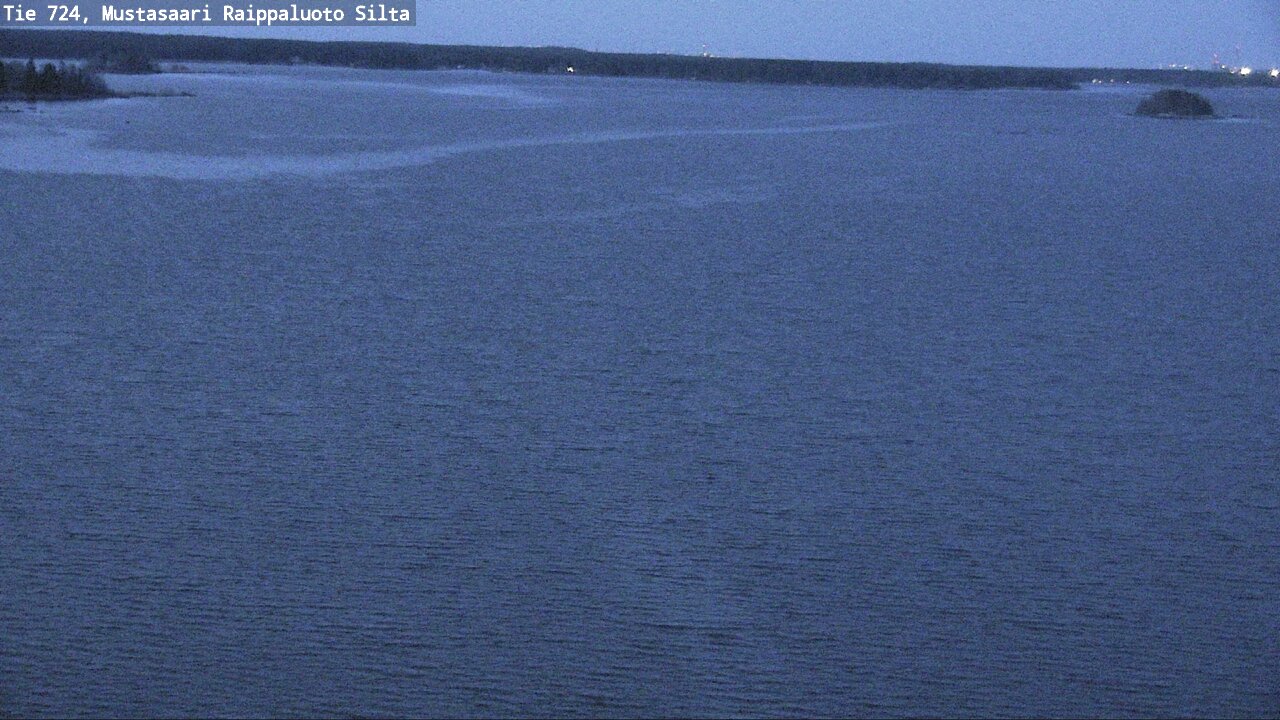 Weather Camera Image Väg 724 Korsholm, Replot, bro, Mustasaari, Pohjanmaa