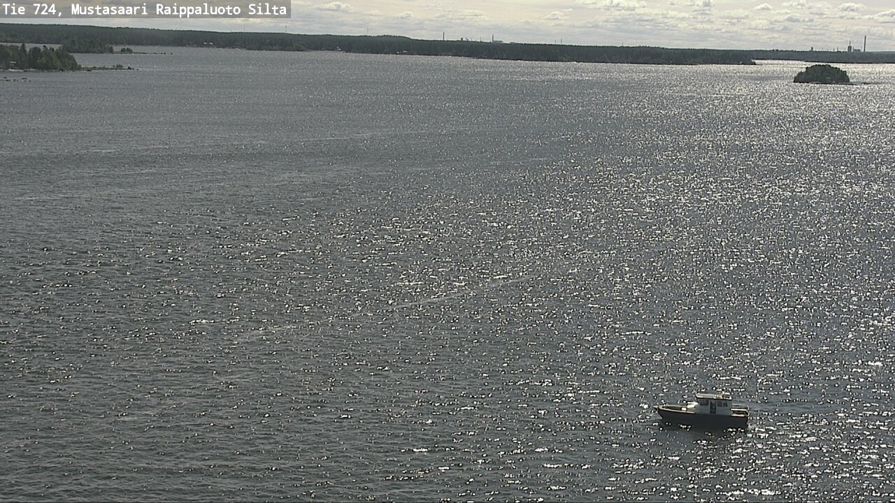 Weather Camera Image Väg 724 Korsholm, Replot, bro, Mustasaari, Pohjanmaa