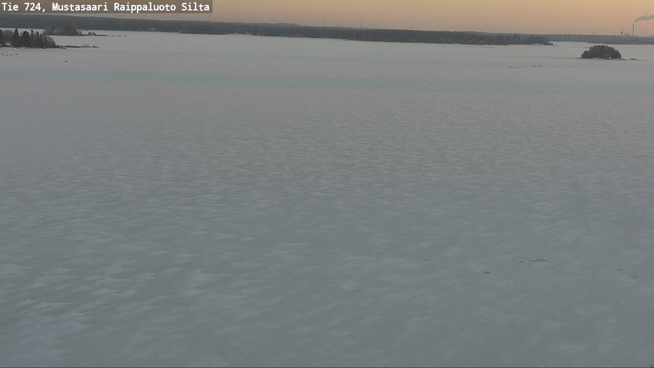 Weather Camera Image Väg 724 Korsholm, Replot, bro, Mustasaari, Pohjanmaa