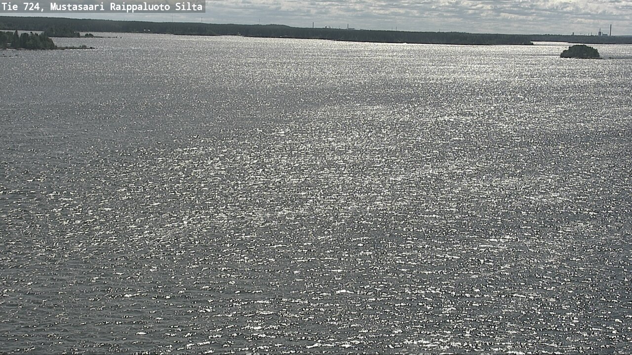 Weather Camera Image Väg 724 Korsholm, Replot, bro, Mustasaari, Pohjanmaa
