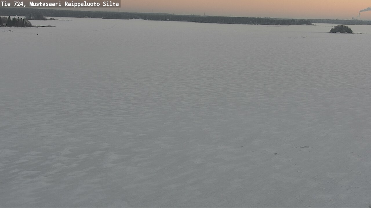 Weather Camera Image Väg 724 Korsholm, Replot, bro, Mustasaari, Pohjanmaa