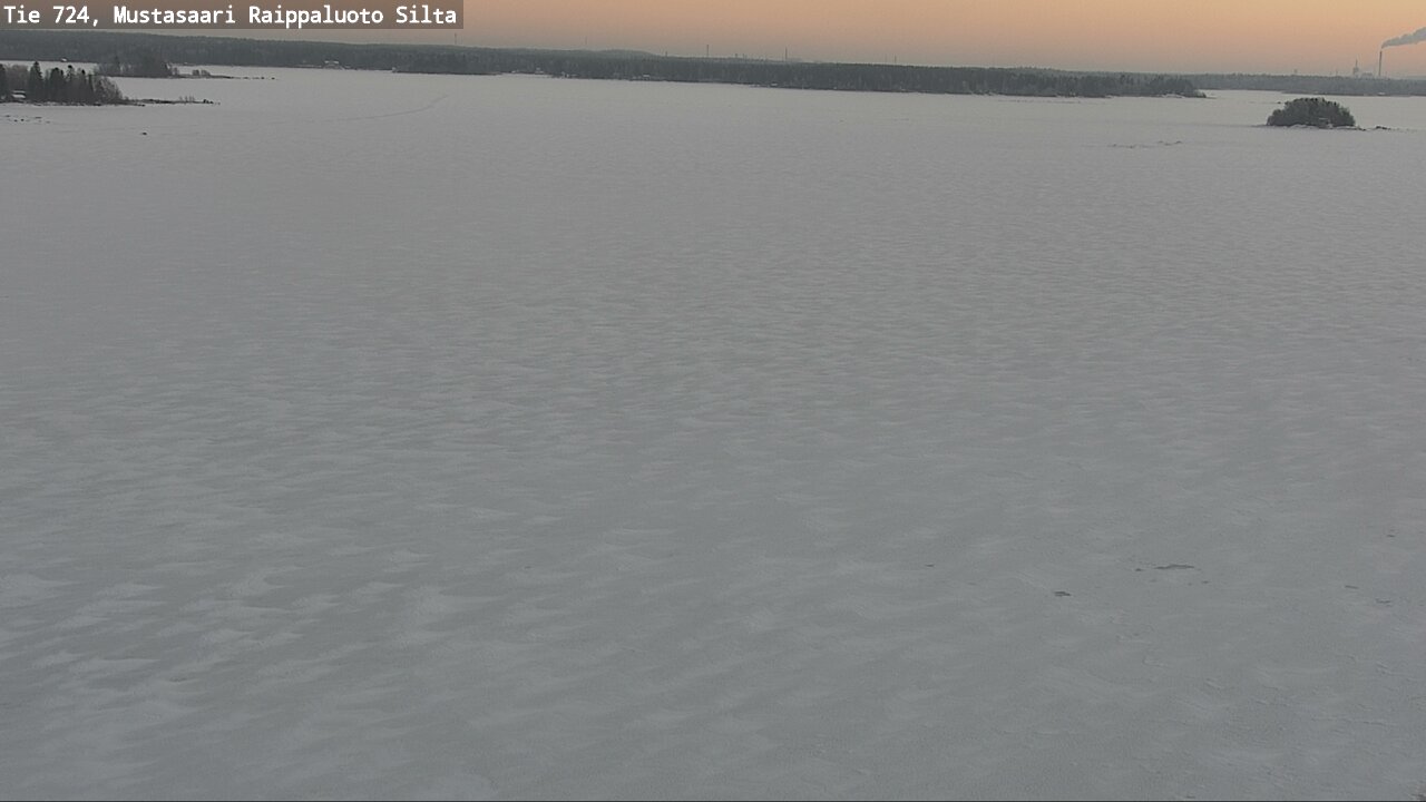 Weather Camera Image Väg 724 Korsholm, Replot, bro, Mustasaari, Pohjanmaa