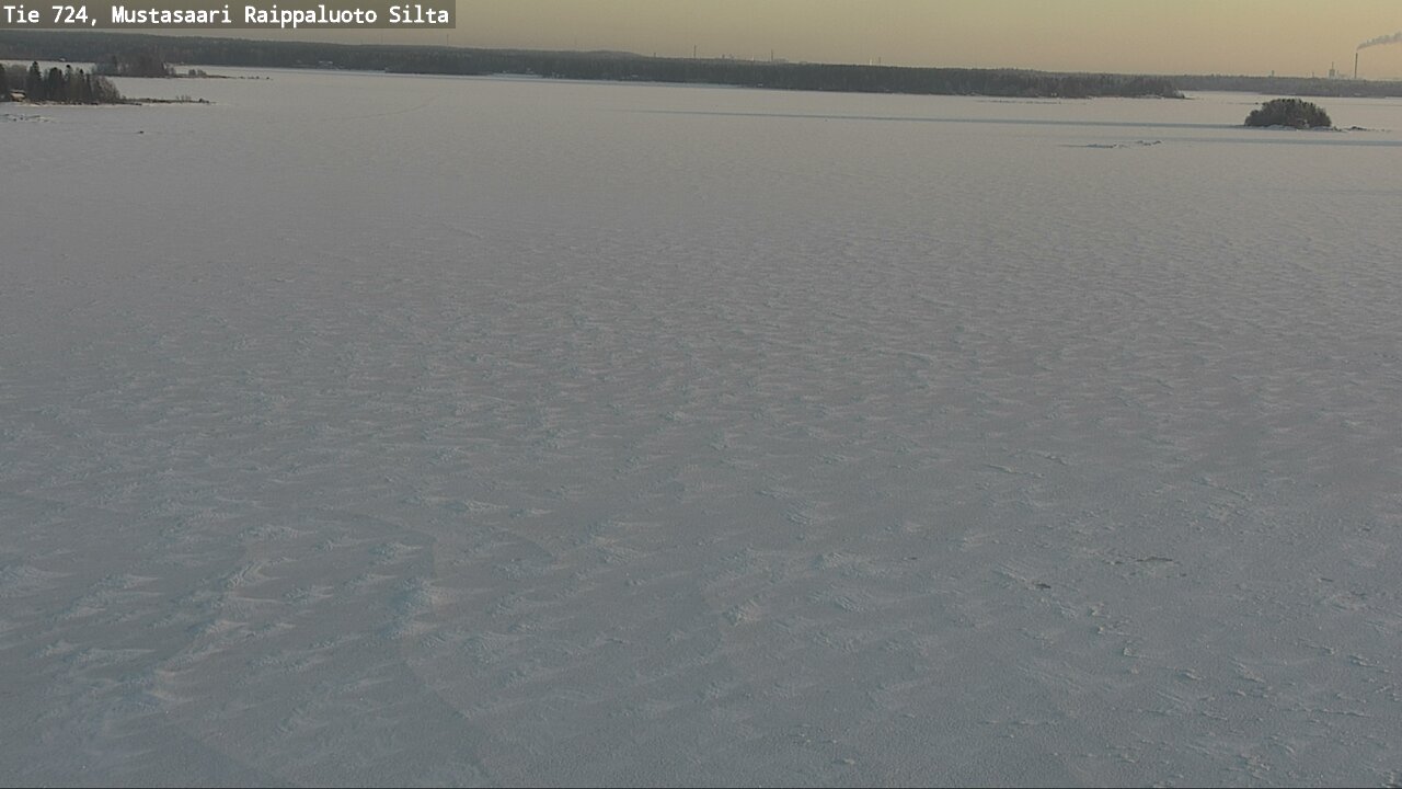 Weather Camera Image Väg 724 Korsholm, Replot, bro, Mustasaari, Pohjanmaa