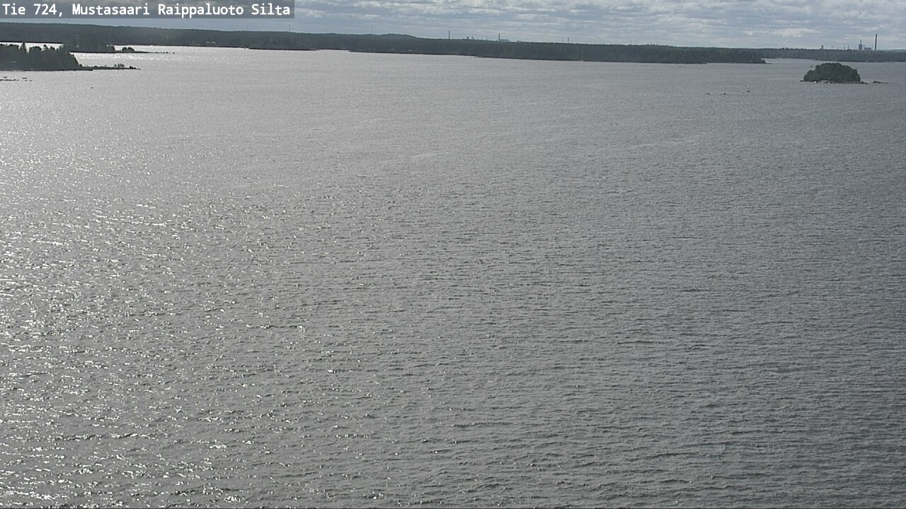 Weather Camera Image Väg 724 Korsholm, Replot, bro, Mustasaari, Pohjanmaa