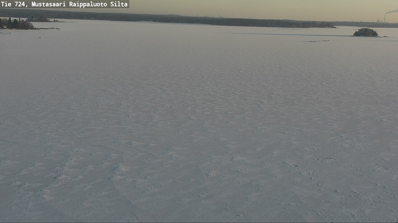 Weather Camera Image Väg 724 Korsholm, Replot, bro, Mustasaari, Pohjanmaa