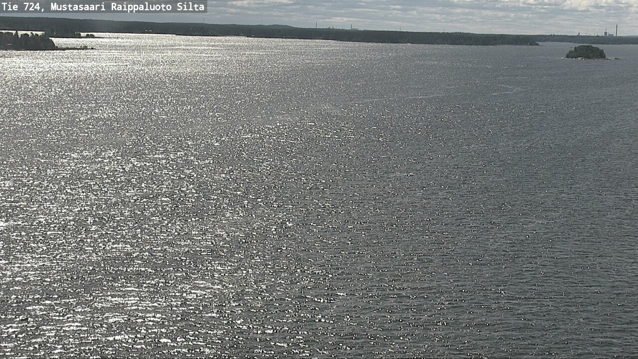 Weather Camera Image Väg 724 Korsholm, Replot, bro, Mustasaari, Pohjanmaa