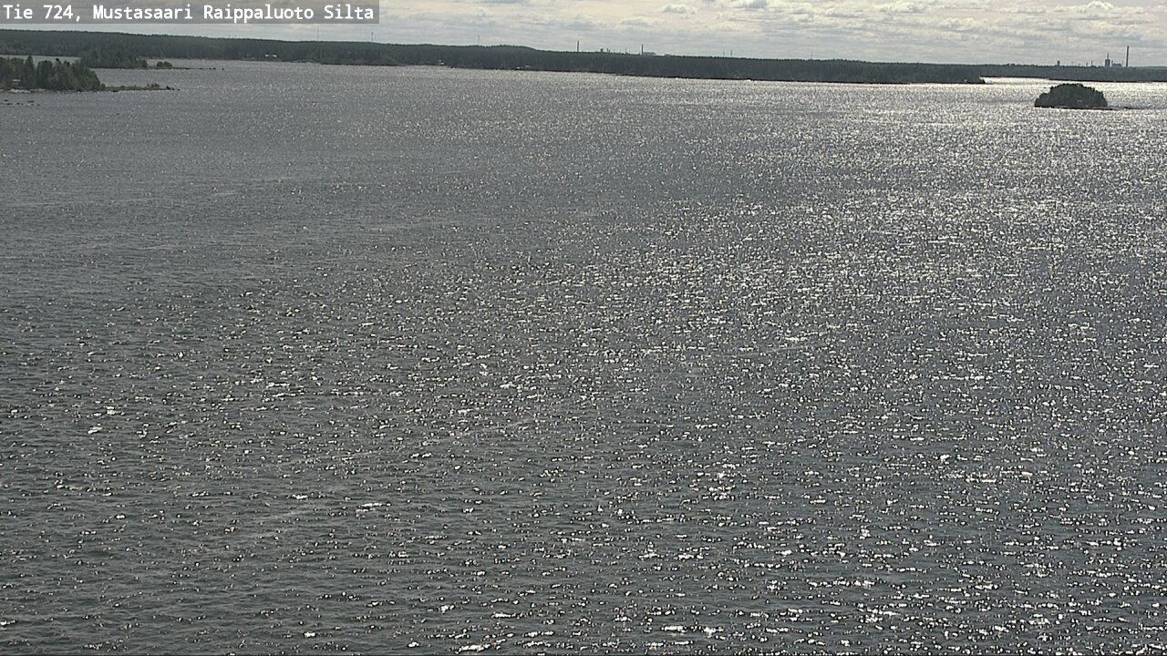 Weather Camera Image Väg 724 Korsholm, Replot, bro, Mustasaari, Pohjanmaa