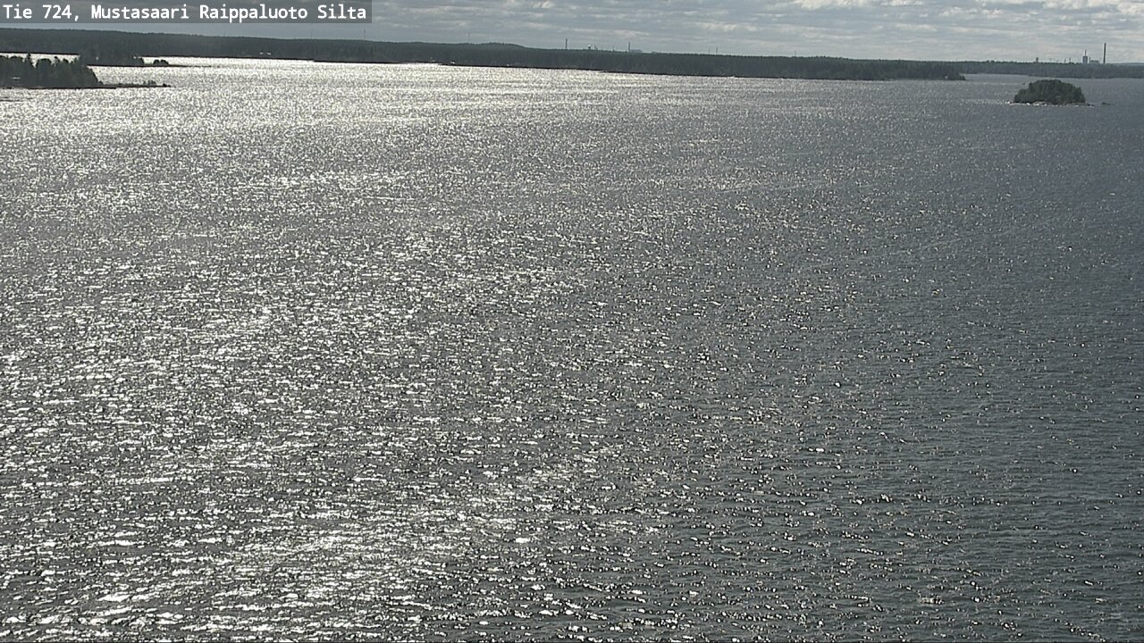 Weather Camera Image Väg 724 Korsholm, Replot, bro, Mustasaari, Pohjanmaa