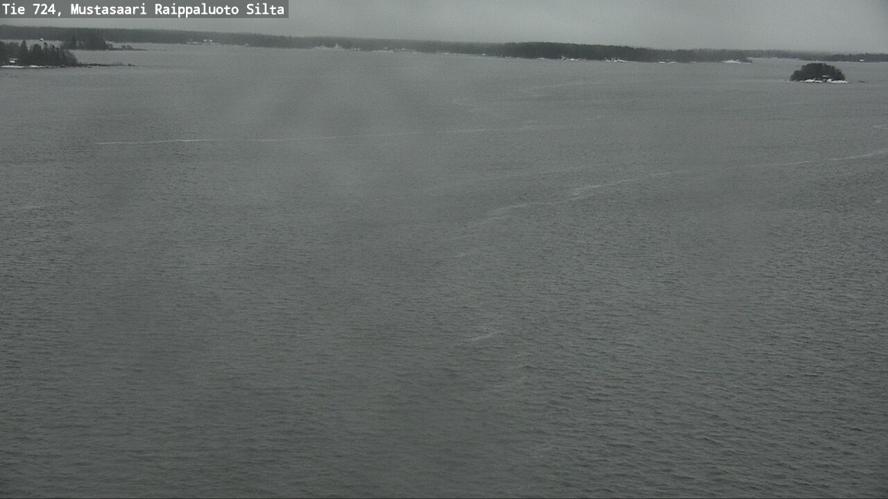 Weather Camera Image Väg 724 Korsholm, Replot, bro, Mustasaari, Pohjanmaa