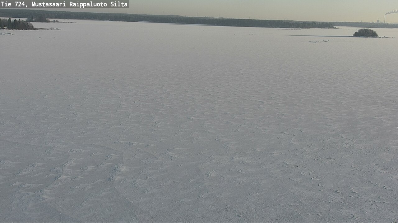 Weather Camera Image Väg 724 Korsholm, Replot, bro, Mustasaari, Pohjanmaa