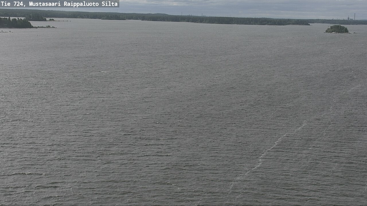 Weather Camera Image Väg 724 Korsholm, Replot, bro, Mustasaari, Pohjanmaa