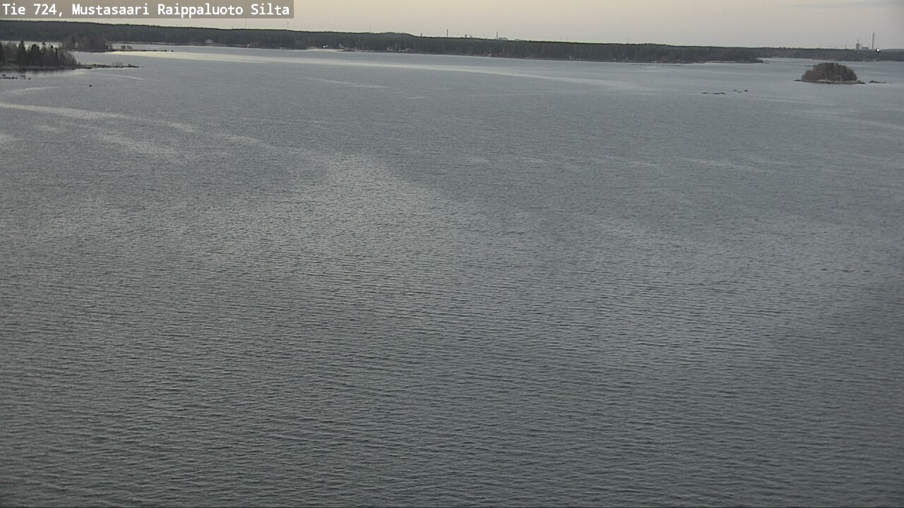 Weather Camera Image Road 724 Mustasaari, Raippaluoto, bridge, Mustasaari, Pohjanmaa