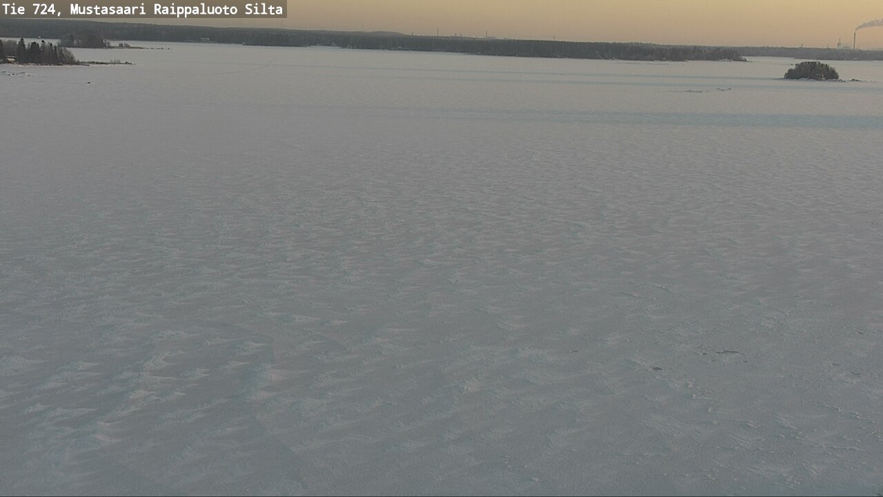 Weather Camera Image Väg 724 Korsholm, Replot, bro, Mustasaari, Pohjanmaa