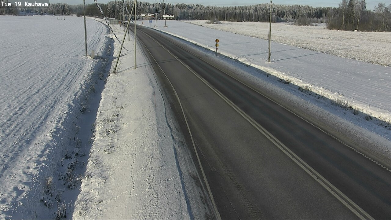 Weather Camera Image Road 19 Kauhava, Kauhava, Etelä-Pohjanmaa