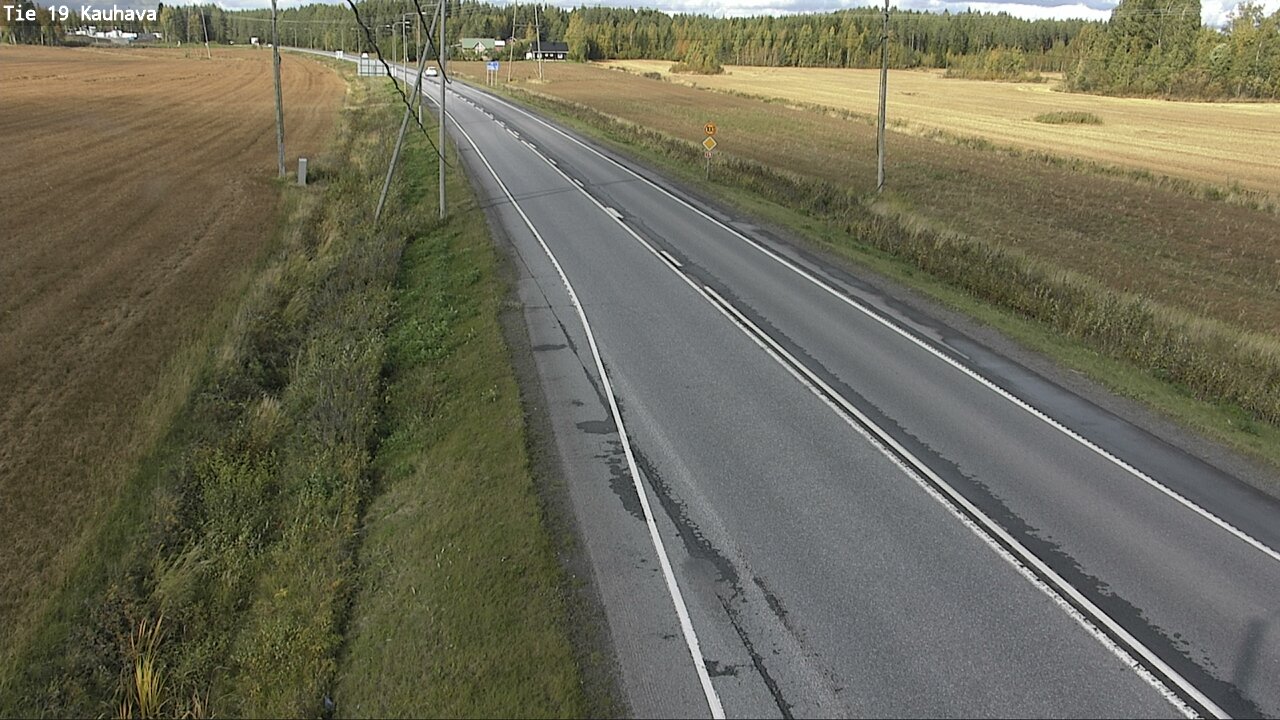 Weather Camera Image Road 19 Kauhava, Kauhava, Etelä-Pohjanmaa