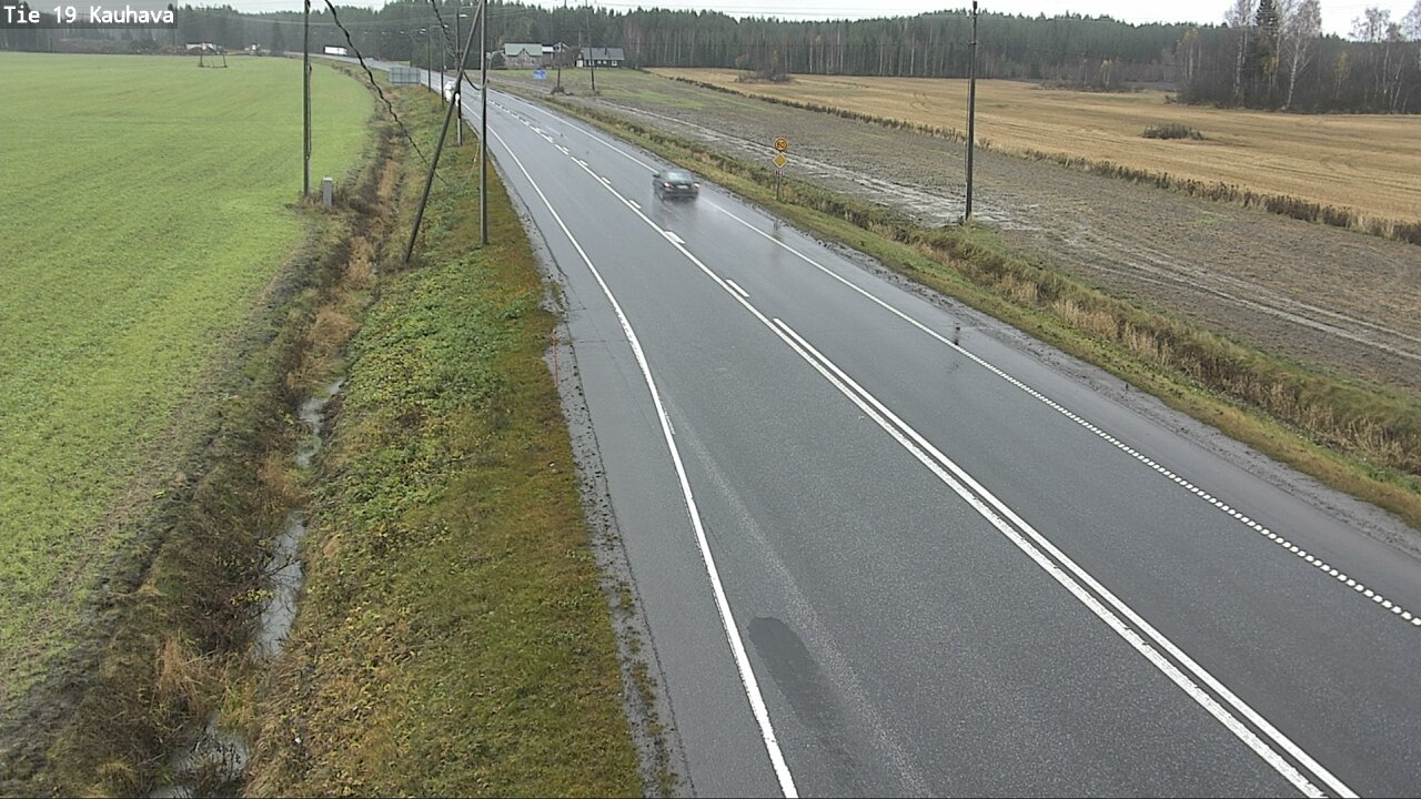 Weather Camera Image Road 19 Kauhava, Kauhava, Etelä-Pohjanmaa