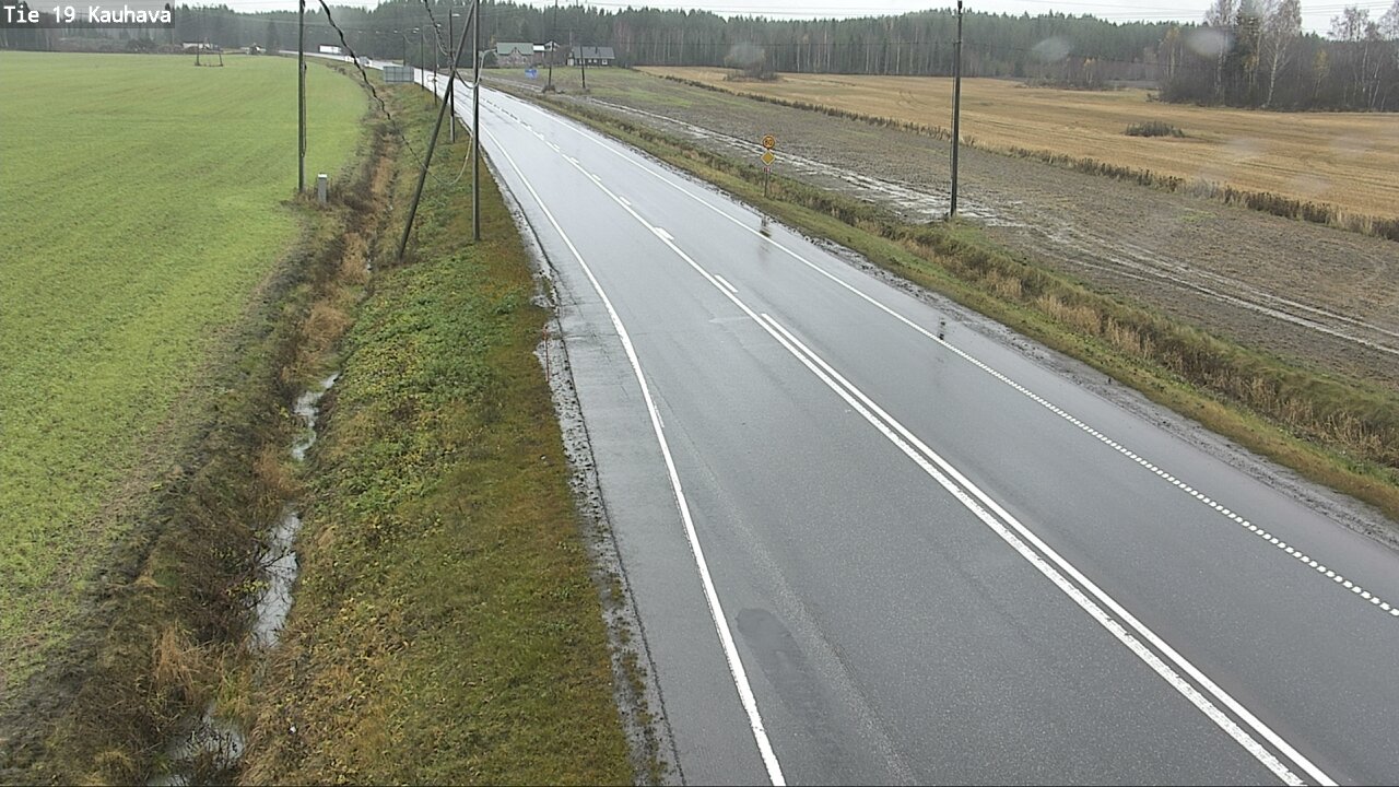 Weather Camera Image Road 19 Kauhava, Kauhava, Etelä-Pohjanmaa