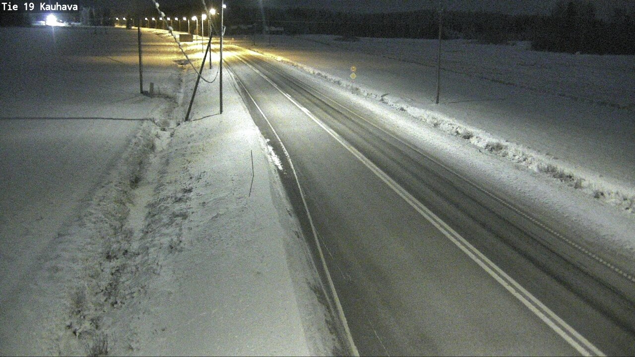 Weather Camera Image Road 19 Kauhava, Kauhava, Etelä-Pohjanmaa