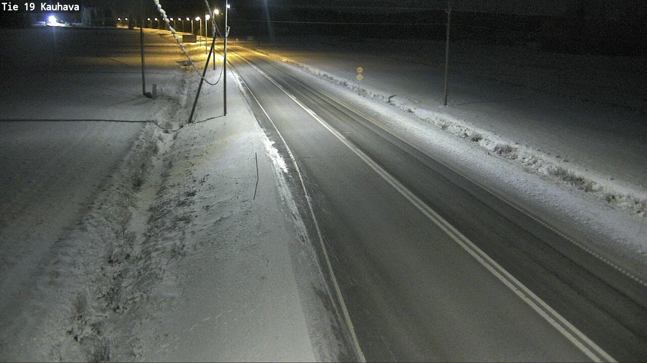 Weather Camera Image Road 19 Kauhava, Kauhava, Etelä-Pohjanmaa