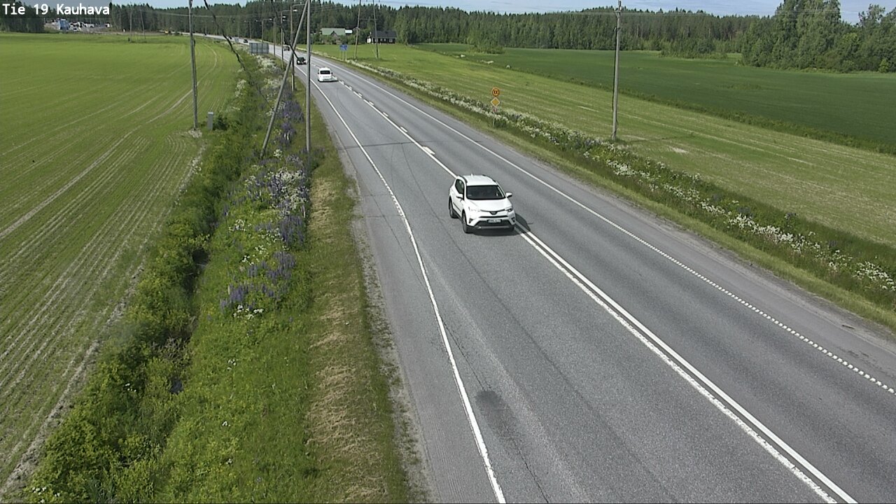 Weather Camera Image Road 19 Kauhava, Kauhava, Etelä-Pohjanmaa