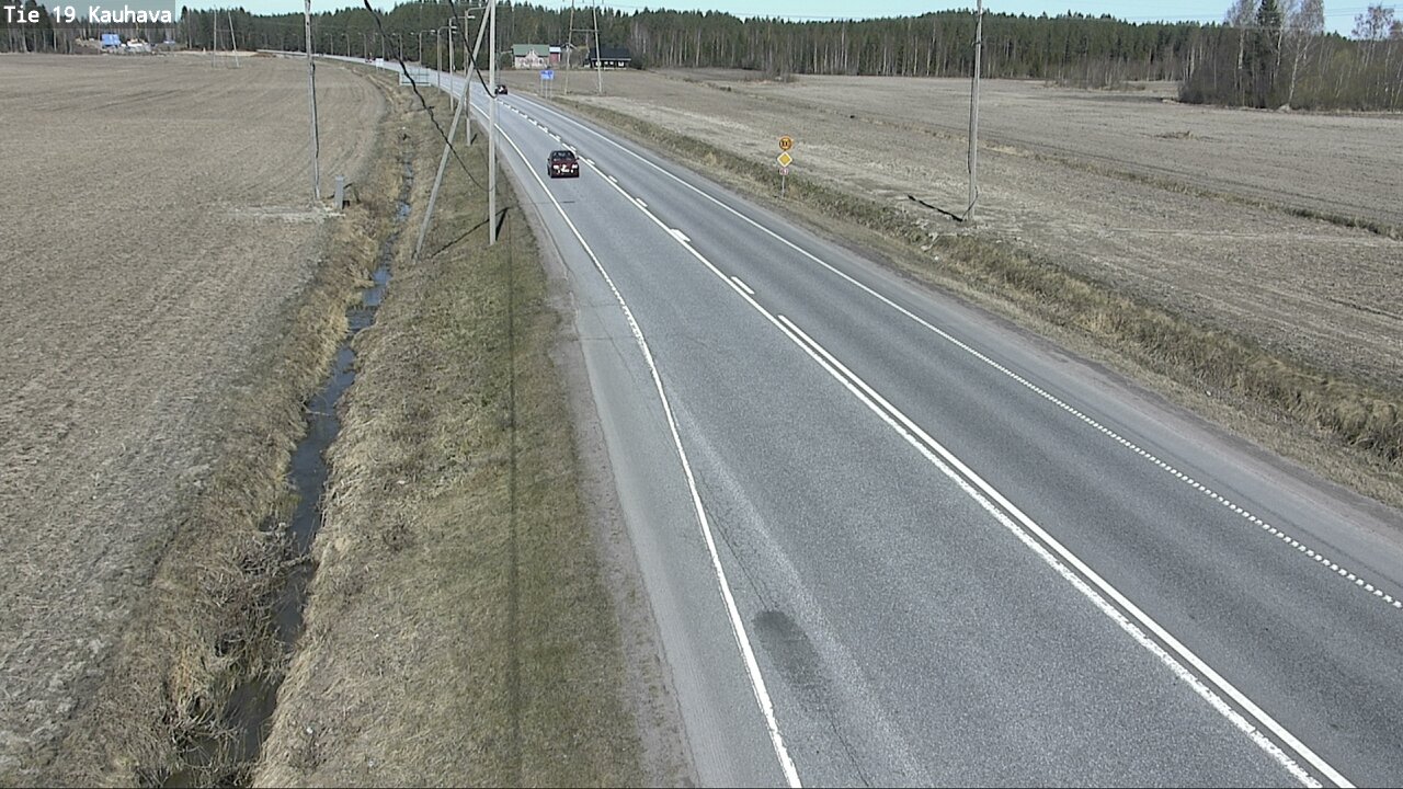 Weather Camera Image Road 19 Kauhava, Kauhava, Etelä-Pohjanmaa