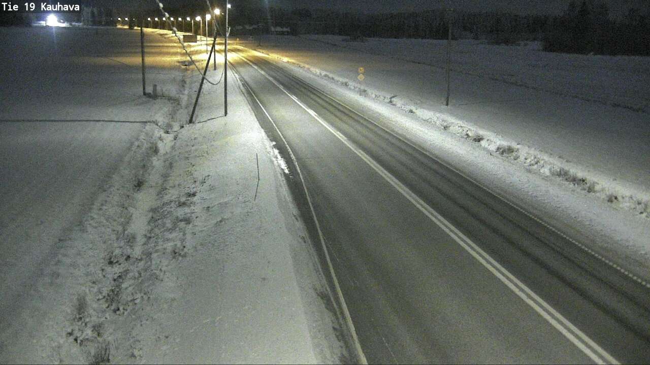 Weather Camera Image Road 19 Kauhava, Kauhava, Etelä-Pohjanmaa