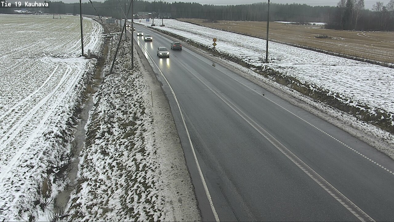 Weather Camera Image Road 19 Kauhava, Kauhava, Etelä-Pohjanmaa