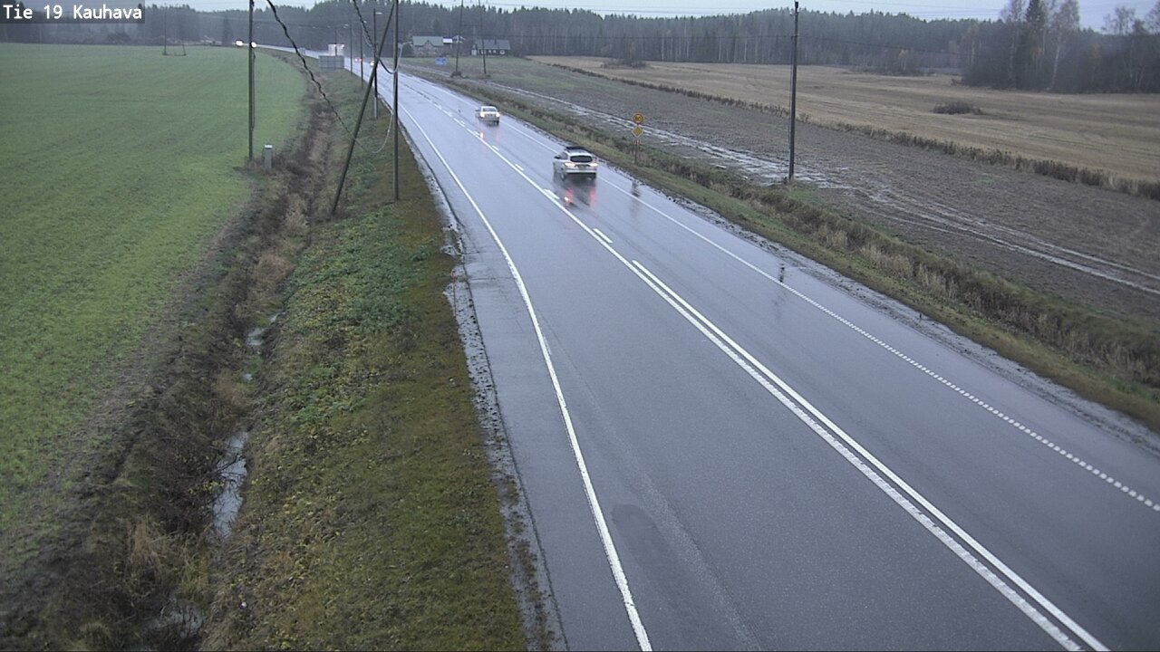 Weather Camera Image Väg 19 Kauhava, Kauhava, Etelä-Pohjanmaa