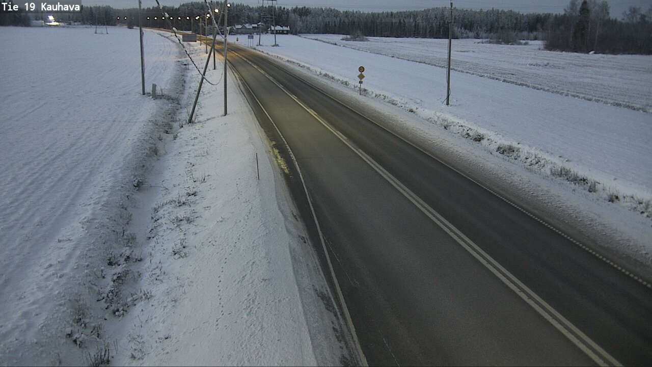 Weather Camera Image Road 19 Kauhava, Kauhava, Etelä-Pohjanmaa