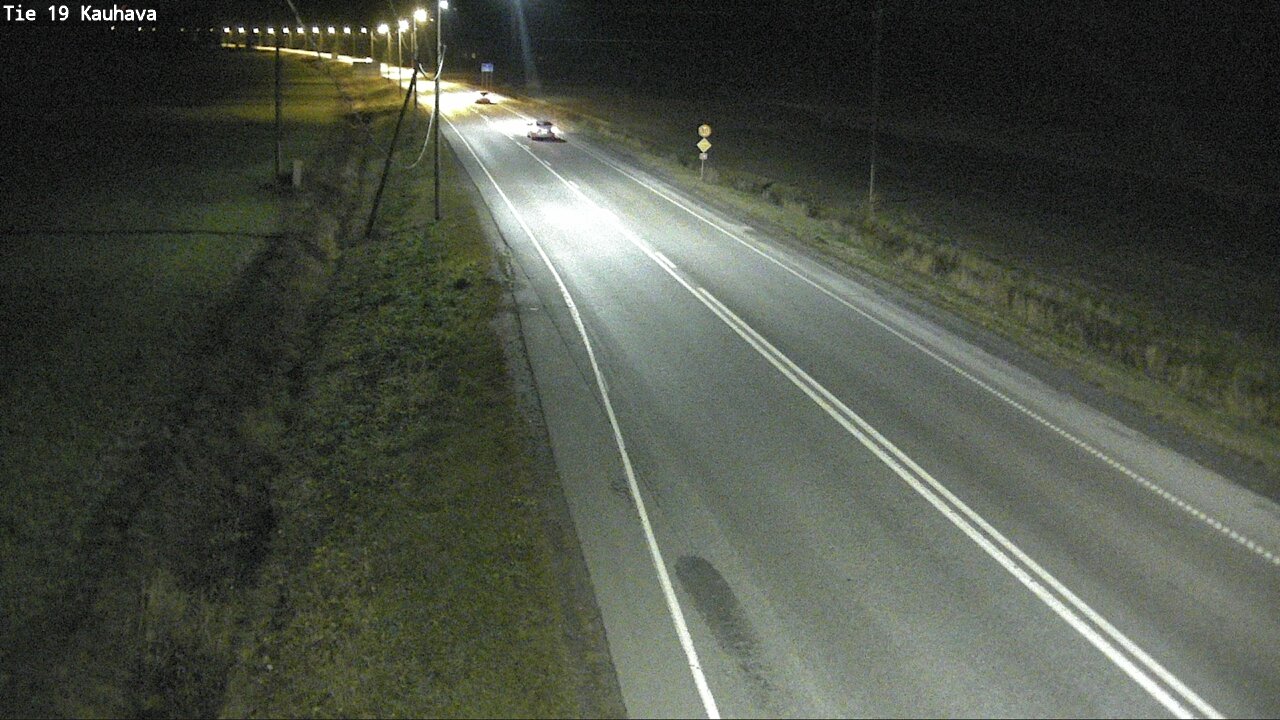 Weather Camera Image Väg 19 Kauhava, Kauhava, Etelä-Pohjanmaa
