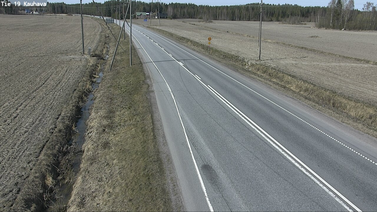 Weather Camera Image Road 19 Kauhava, Kauhava, Etelä-Pohjanmaa