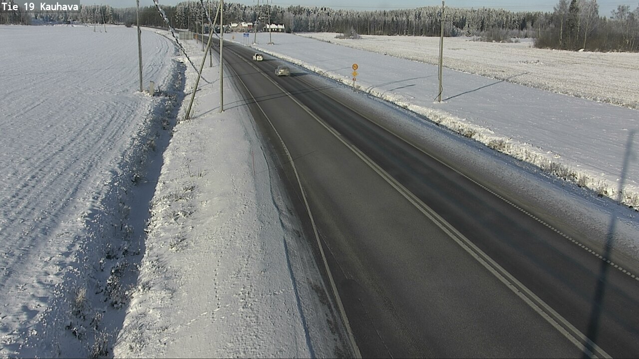 Weather Camera Image Road 19 Kauhava, Kauhava, Etelä-Pohjanmaa