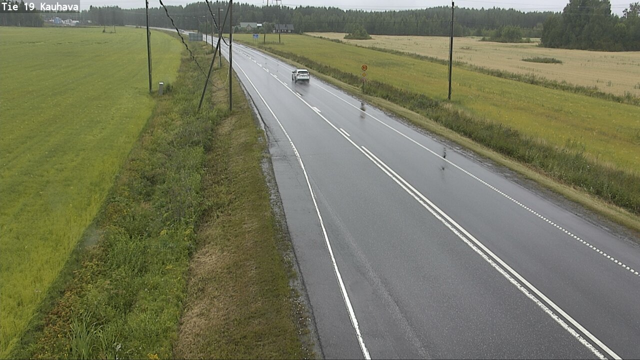 Weather Camera Image Väg 19 Kauhava, Kauhava, Etelä-Pohjanmaa
